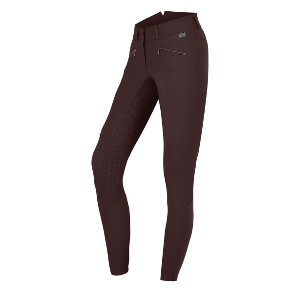 Bryczesy jeździeckie damskie Hella maroon Elt